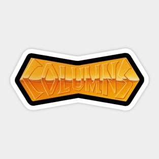 Columns Logo Sticker